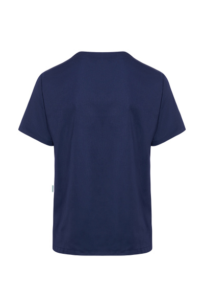 Kasack Thaven, gerade geschnitten, Farbe: navy,...