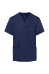 Kasack Thaven, gerade geschnitten, Farbe: navy, Größe: 5XL