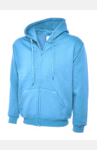 Sweatshirtjacke Rynor, Farbe: hellblau, Größe: XS