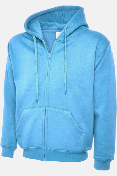Sweatshirtjacke Rynor, Farbe: hellblau, Größe: M