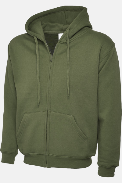 Sweatshirtjacke Rynor, Farbe: olivgrün,...