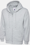 Sweatshirtjacke Rynor, Farbe: grau-meliert, Größe: 3XL