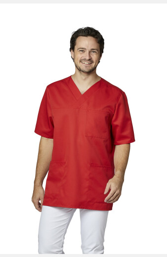 Unisex Schlupfkasack Eike Premium, Farbe: rot, Größe: 6XL