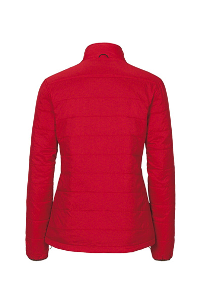 Wattierte Jacke Ragner, tailliert geschnitten, Farbe: rot, Größe: XL