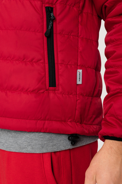 Wattierte Jacke Ragnor, gerade geschnitten, Farbe: rot,...