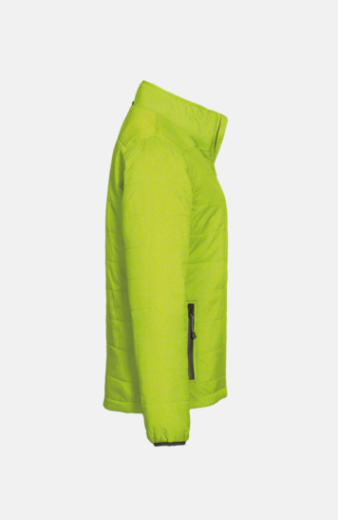 Wattierte Jacke Ragner, tailliert geschnitten, Farbe: kiwi, Größe: XS