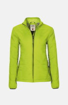 Wattierte Jacke Ragner, tailliert geschnitten, Farbe: kiwi, Größe: XS