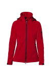 Softshelljacke Tonk, tailliert geschnitten, Farbe: rot, Größe: S