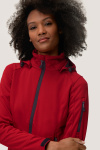 Softshelljacke Tonk, tailliert geschnitten, Farbe: rot, Größe: M