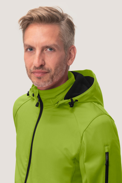 Softshelljacke Toner, gerade geschnitten, Farbe: kiwi, Größe: XS