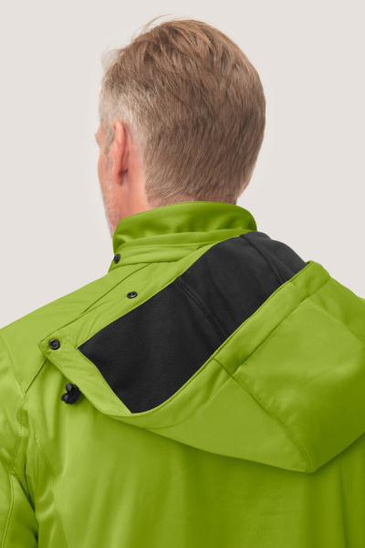 Softshelljacke Toner, gerade geschnitten, Farbe: apfelgrün, Größe: S