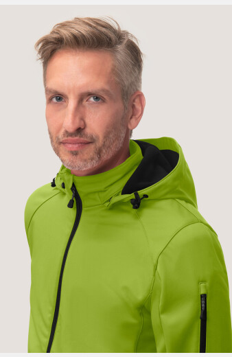 Softshelljacke Toner, gerade geschnitten, Farbe: kiwi, Größe: XXL