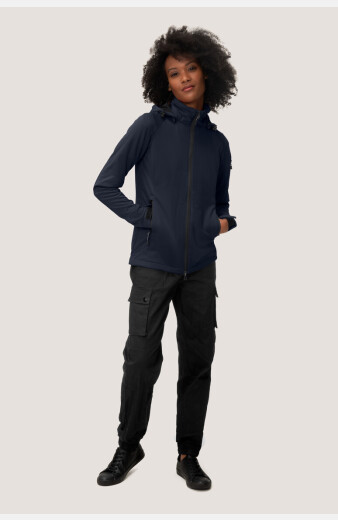 Softshelljacke Tonk, tailliert geschnitten, Farbe: dunkelblau, Größe: XS