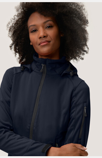 Softshelljacke Tonk, tailliert geschnitten, Farbe: dunkelblau, Größe: XS