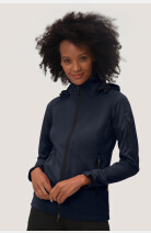 Softshelljacke Tonk, tailliert geschnitten, Farbe: dunkelblau, Größe: XS