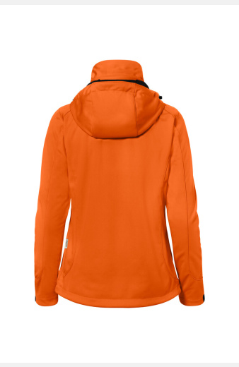 Softshelljacke Tonk, tailliert geschnitten, Farbe: orange, Größe: XS