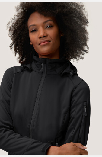 Softshelljacke Tonk, tailliert geschnitten, Farbe: schwarz, Größe: XS