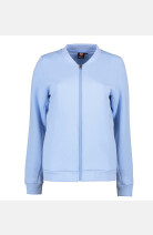 Sweatjacke Thora, tailliert geschnitten, Farbe: hellblau, Größe: XS