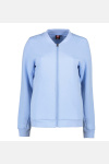 Sweatjacke Vireya, tailliert geschnitten, Farbe: hellblau, Größe: XS