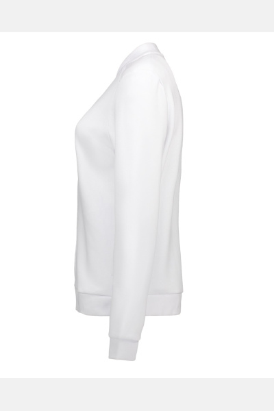 Sweatjacke Vireya, tailliert geschnitten, Farbe: weiß, Größe: XS