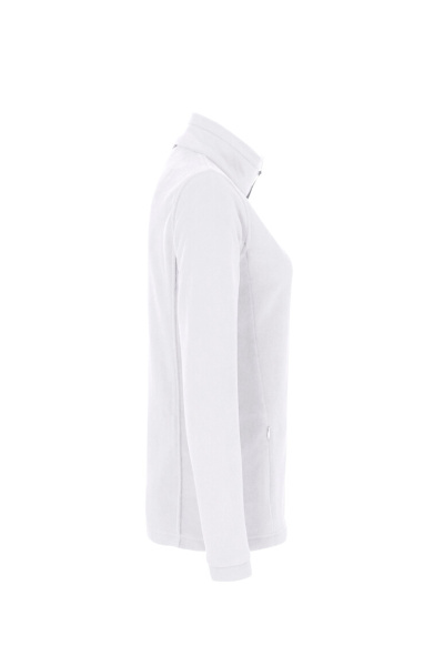 Fleecejacke Romy, tailliert geschnitten, Farbe: weiß, Größe: 3XL