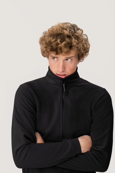 Fleecejacke Remy, gerade geschnitten, Farbe: schwarz, Größe: XS
