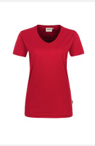 T-Shirt Arlisa, tailliert geschnitten, Farbe: rot, Größe: XS