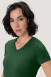T-Shirt Arlisa, tailliert geschnitten, Farbe: dunkelgrün, Größe: S