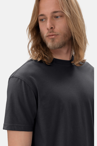 T-Shirt Arlis, gerade geschnitten, Farbe: karbongrau, Größe: XXL