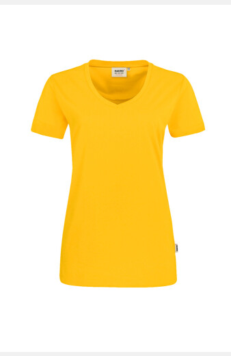 T-Shirt Kirsten, tailliert geschnitten, Farbe: gelb, Größe: XS