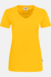 T-Shirt Arlisa, tailliert geschnitten, Farbe: gelb, Größe: L