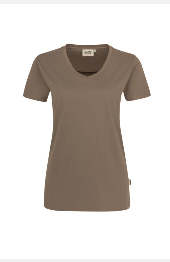 T-Shirt Kirsten, tailliert geschnitten, Farbe: nougat, Größe: XS