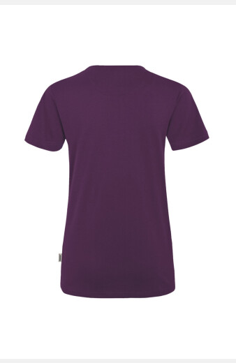 T-Shirt Kirsten, tailliert geschnitten, Farbe: aubergine, Größe: XS