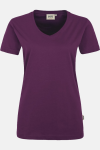 T-Shirt Arlisa, tailliert geschnitten, Farbe: aubergine, Größe: M