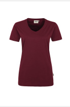 T-Shirt Kirsten, tailliert geschnitten, Farbe: bordeaux, Größe: XS