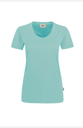 T-Shirt Arlisa, tailliert geschnitten, Farbe: eisgrün, Größe: XS