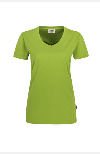 T-Shirt Kirsten, tailliert geschnitten, Farbe: kiwi, Größe: XS