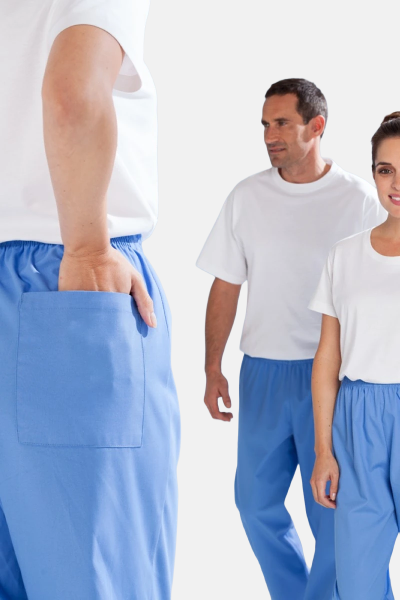 Unisex Schlupfhose Eike, Farbe: hellblau, Größe: XS
