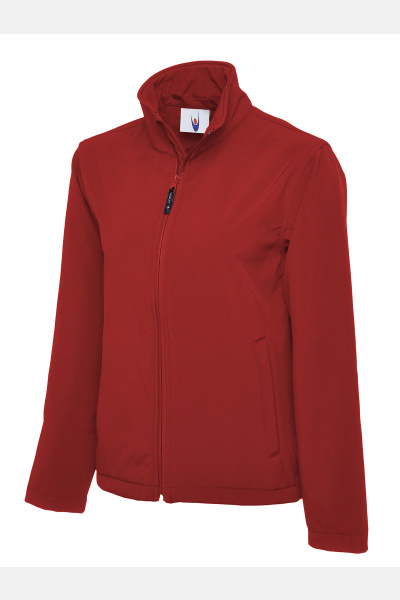 Softshelljacke Jeanette, tailliert, tailliert geschnitten, Farbe: rot, Größe: XS