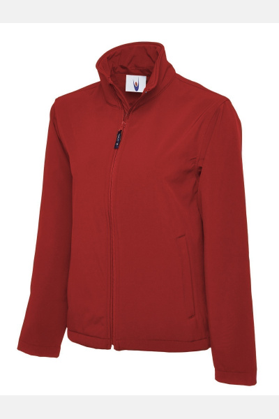 Softshelljacke Jean, gerade geschnitten, Farbe: rot,...