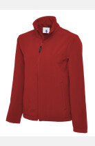 Softshelljacke Jean, gerade geschnitten, Farbe: rot, Größe: M