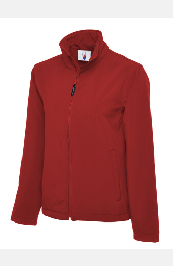 Softshelljacke Jean, gerade geschnitten, Farbe: rot,...