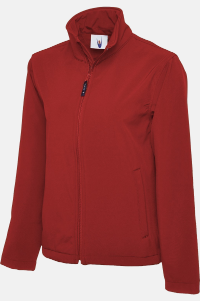 Softshelljacke Jean, gerade geschnitten, Farbe: rot,...
