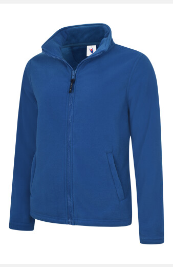 Fleecejacke Wilma, tailliert geschnitten, Farbe: royal,...