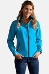 Softshelljacke Leria, tailliert geschnitten, Farbe: hellblau, Größe: XL