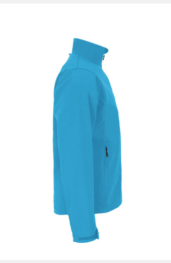 Softshelljacke Robert, gerade geschnitten, Farbe: hellblau, Größe: S