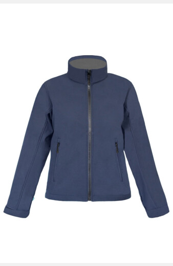 Softshelljacke Roberta, tailliert geschnitten, Farbe: navy, Größe: S