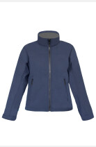 Softshelljacke Roberta, tailliert geschnitten, Farbe: navy, Größe: S