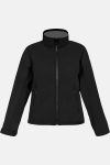 Softshelljacke Leria, tailliert geschnitten, Farbe: schwarz, Größe: L