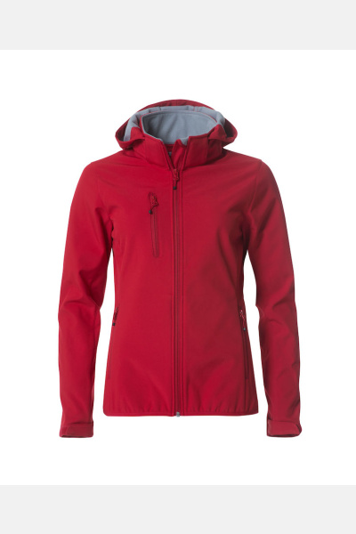 Softshell Jacke Jaxa, tailliert geschnitten, Farbe: rot, Größe: XS